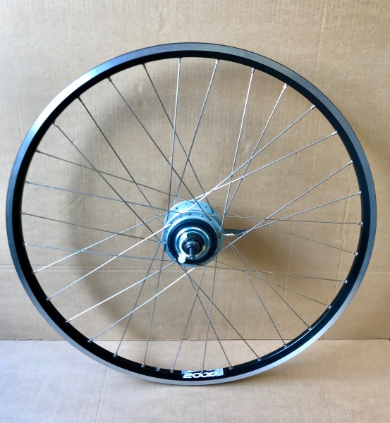 26" Hinterrad 8-Gang Nexus SG-C6000-8C Rücktritt/Rigida Zac 2000 schwarz/silber